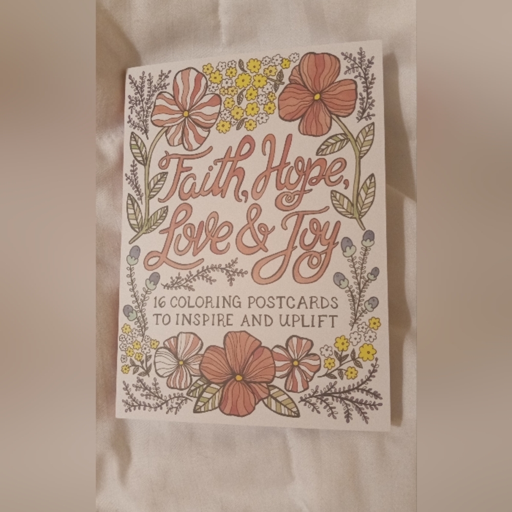 Coloring Postcards To Inspire and Uplift